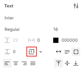 Generate text buttons